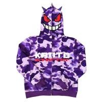 ราคา Gengar เสื้อแจ็กเก็ต เสื้อฮู้ดดี้ คอสเพลย์ พิมพ์ลาย 3D มีซิป สไตล์สตรีท (19162552343)
