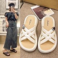 ราคา พร้อมส่งจากไทย รองเท้าแตะ สวมยางEVA พื้นหนา 2 5cm สายคาด ประดับหัวใจ แฟชั่น สไตล์เกาหลี สำหรับคุณผู้หญิง S 148 (25634275065)