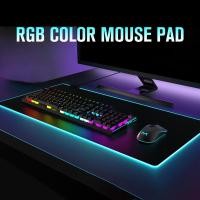ราคา ใช้ได้ แผ่นรองเมาส์มีไฟ แบบยาว RGB 7 สี Mousepads 80 X 30 Cm แผ่นรองเม้าส์สำหรับเล่นเกมส์ แผ่นรองเม้าส์ ขนาดใหญ่ (29622123880)