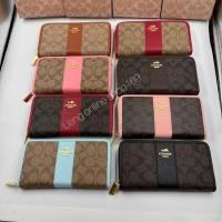 ราคา กระเป๋าสตางค์ผู้หญิงขนาดยาวcoach กระเป๋าสตางค์ใบยาว7 5นิ้ว (27320674147)