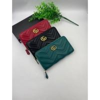 ราคา กระเป๋าผู้หญิงใบยาว กุชชี่ งานสวยมากๆพร้อมอุปกรณ์กระเป๋าสตางค์กระเป๋าผู้หญิง7 5นิ้ว (22359979498)