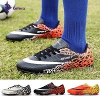 ราคา Refera รองเท้าสตั๊ดเตะฟุตบอลสำหรับเด็ก รองเท้าฟุตบอล Kids Football Boots 33 43 (29300355562)