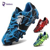 ราคา Refera สตั๊ดฟุตบอล รองเท้าฟุตบอล รองเท้าฟุตซอลa ตัวท็อป ใหม่ล่าสุด Soccer shoes 33 43 (28550358821)