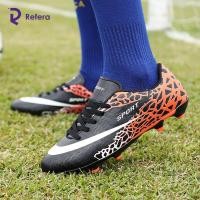 ราคา Refera สตั๊ดฟุตบอล รองเท้าฟุตบอล รองเท้าฟุตซอลa ตัวท็อป ใหม่ล่าสุด Soccer shoes 33 43 (26500350569)