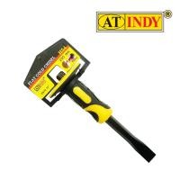 ราคา AT INDY Point Cold Chisel เหล็กสกัดหุ้มด้ามยาง ปากแบน เหล็ก รหัส CRV H54 (2363688086)