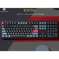 ราคา Keychron K10 Pro ขนาดเต็ม108คีย์ qmk ผ่านคีย์บอร์ดเกมมิ่งไร้สายแบบกำหนดเองแบบ Hot swappable RGB backlit (29168419971)