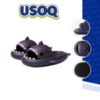 ราคา Usoq โลหะ ปลาฉลาม รองเท้าแตะผู้ชายฤดูร้อนแพลตฟอร์มบ้านผู้หญิงการ์ตูนรองเท้าแตะกันลื่น (29206709459)