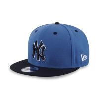 ราคา New Era หมวกรุ่น New York Yankees Blue Slate Black Visor Indigo Blue 9FIFTY Cap (26965545074)