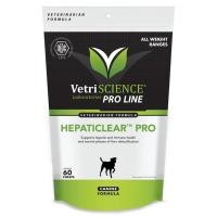 ราคา 60 เม็ด วิตามินบำรุงตับ รสไก่ สำหรับสุนัข VetriScience HepatiClear Pro Liver Health Supplement for Dogs (25786813710)