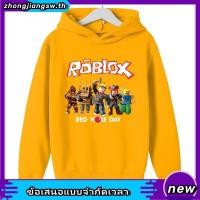 ราคา เสื้อกันหนาวลําลอง มีฮู้ด พิมพ์ลายการ์ตูนเกม Robloxing สําหรับเด็กผู้ชาย และเด็กผู้หญิง 2023 (26573534801)