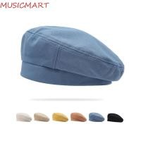 ราคา Musicmart หมวกเบเร่ต์ผ้าฝ้าย สไตล์ญี่ปุ่น Harajuku สีทึบ Berets แฟชั่นหวาน Y2k JK Retro จิตรกรหมวกหญิง (27122071625)