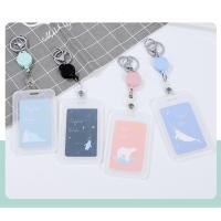 ราคา ป้ายแขวนบัตร ที่ใส่บัตร ที่ใส่การ์ด Card Holder บัตรนักเรียน บัตรพนักงาน พวงกุญแจ พาสเทล (8170303671)
