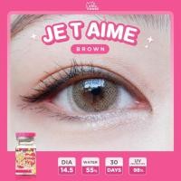 ราคา Je t aime Gray Brown สายตาปกติ ถึง 5 00 ตาโต Kitty Kawaii Size L สายฝอ (2328827126)