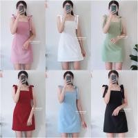 ราคา Sweetie dress เดรสสั้นเรียบหรู ลุคคุณหนูมากค่า เดรสออกงาน คาเฟ่ ดินเนอร์ (8523084286)