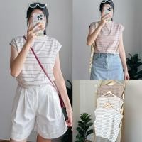 ราคา Normal top เสื้อแขนกุด ผ้านุ่มผ้าดีสุดๆ (24180727745)