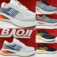 ราคา New 10 2024 รองเท้าวิ่ง BAOJI บาโอจิ รองเท้าผ้าใบผู้ชาย bjm874 (24587161647)