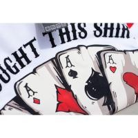 ราคา O3 เสื้อโอเวอร์ไซส์ลายไพ่ สกรีนเท่คมชัดทุกสี ผลิตจากผ้าต่อตตอน (23250742950)