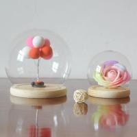 ราคา Kloware ฐานแก้วไม้สําหรับใส่ดอกไม้โดม (10762478517)