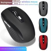 ราคา Joe 2 4G USB สีแดงเมาส์ไร้สาย 6D สําหรับคอมพิวเตอร์แล็ปท็อปเมาส์สําหรับเล่นเกมตามหลักสรีรศาสตร์ออกแบบเมาส์ไร้สาย LR (28573733721)