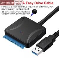 ราคา Joe USB 3 0 ถึง Sata Cable Sata III เป็นสายแปลงอะแดปเตอร์ USB รองรับ 2 5 3 5 นิ้วภายนอก SSD HDD อะแดปเตอร์ฮาร์ดไดรฟ์ LR (26573733808)