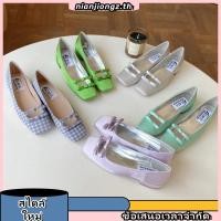 ราคา รองเท้าแตะแมรี่เจน ส้นเตี้ย หัวเหลี่ยม ปากตื้น ประดับโบว์ สีแคนดี้ แฟชั่นเกาหลี สําหรับผู้หญิง ใส่ทํางาน 2024 (29920730048)