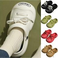 ราคา JH lucky รองเท้าแตะหัวโต รองเท้าแตะแฟชั่นผู้หญิง แบบผูกเชือก พื้นหนา ใส่สบาย มีรัดส้น sy154 (19381589110)