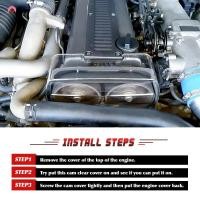 ราคา ฝาครอบเกียร์เทอร์โบ แบบใส สําหรับ Toyota Supra 1Jz Soarer Chaser Cresta Mark II 86 96 2 5L (22614996872)