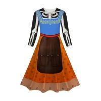 ราคา Czx 100 160เด็กสาวฮาโลวีนฟักทอง3งพิมพ์ชุดแขนยาวโครงกระดูกพิมพ์ ก เส้น ชุดสําหรับคอสเพลย์พรรค (26863845416)