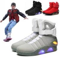 ราคา รองเท้าผ้าใบ รองเท้าบาสเก็ตบอล คอสเพลย์ Back To The Future Warrior มีไฟ LED (18051993668)
