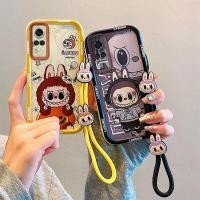 ราคา เคส Vivo Y31 เคส Vivo Y51 เคส Vivo Y51A เคส Vivo Y53S เคส Vivo Y51S เคสใช้งานร่วมกับ Pop Mart เคสโทรศัพท์ Cool การ์ตูน Labubu Kuromi เคส TY BJGSDK (29320871058)