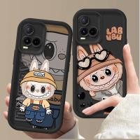 ราคา เคส Vivo Y21 เคส Vivo Y33S เคส Vivo Y21T เคส Vivo Y33T เคส Vivo Y21S เคสVivo T1X Pop Mart เคสโทรศัพท์ Cool การ์ตูน Labubu ป้องกันเลนส์ซิลิโคนอ่อนนุ่มเคสโทรศัพท์ XS JGS2 (27317299296)
