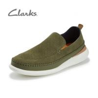 ราคา Clarks รองเท้าหนังลําลองน้ําหนักเบาสําหรับผู้ชาย (28567378777)