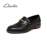 ราคา Clarks รองเท้าผู้หญิง รองเท้าเลอฟู รองเท้าหนังวินเทจ (27517371020)