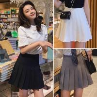 ราคา Lune Grace 800 กระโปรงพลีทนักศึกษา กระโปรงเทนนิส สีพื้นเอวสูง มีซับใน จับกลีบรอบ (7286150421)