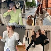 ราคา Lune Grace 56033 คาร์ดิแกน เสื้อไหมพรมแขนยาวมีฮู้ดซิป2หัว กันหนาว (23181608760)