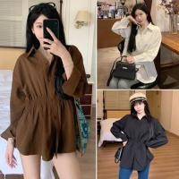 ราคา Lune Graceเดรสเชิ๊ตแขนยาว คอปกทรงสวยสม็อกเอว ผ้าดีสีพึ้นแนวเกาหลี แฟชั่นสำหรับผู้หญิง รุ่นw320 (27851264428)