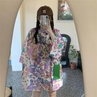 ราคา Lune Graceเสื้อเชิ้ตลายดอกแขนสามส่วน แฟชั่นเกาหลีทรงบอย ฟรีไซส์ พร้อมส่งจากไทย รุ่นw336 (29303934814)