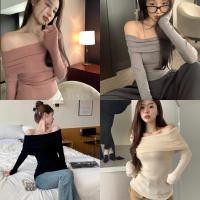 ราคา Lune Grace 6729 เสื้อไหมพรมแขนยาว เปิดไหล่ ผ้านิ่มใส่สบายมาก พร้อมส่ง (20586029299)