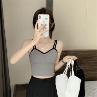 ราคา Lune Graceเสื้อครอปสายเดียวแฟชั่นเกาหลีสุดน่ารัก สปอร์ตบราสายเดียว มีฟองน้ำในตัวสายปรับได้ ผ้านุ่มนิ่มใส่สบาย รุ่นx551 (27801261011)