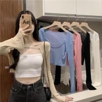ราคา Lune graceเสื้อคลุมไหมพรมบาง แขนยาวถักลายในตัว ดีเทลสายคาดหน้าอกแก๋ๆไม่เหมื่อนใคร รุ่น4613 (25170358618)