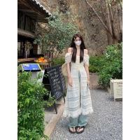 ราคา ขายร้อน เสื้อลูกไม้ F X ชุดเดรสแขนกุดเอวสูงสีทึบสายเดี่ยวลูกไม้ไหล่เดียวกระโปรงยาวดีไซน์สำหรับผู้หญิง (24684713164)