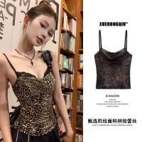 ราคา ราคาพิเศษ เสื้อบุคลิกภาพ F x เสื้อแขนกุดเสื้อชั้นในสตรีทรงสั้นทรงเข้ารูปลายเสือดาว (27066835550)