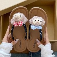 ราคา ราคาพิเศษ F X รองเท้าแตะมีสไตล์รองเท้าแตะลายการ์ตูนน่ารักรองเท้าแตะผู้หญิงพื้นนิ่มแฟชั่นใส่ออกไปข้างนอกสำหรับฤดูร้อนรุ่นใหม่ปี2024 INS รองเท้าแตะ (26207850916)
