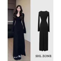 ราคา ราคาพิเศษ F X ชุดเดรสระดับไฮเอนด์ รุ่นยาว ชุดเดรสถักยาวแฟชั่นเอวเข้ารูปฤดูใบไม้ร่วงและฤดูหนาว (29672127922)