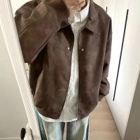 ราคา ราคาพิเศษ F x เสื้อแจ็คเก็ตหนัง PU เสื้อแจ็คเก็ตวินเทจแบบอเมริกันสำหรับผู้ชายและผู้หญิงเสื้อเบสบอลปกหนังกลับสำหรับฤดูใบไม้ผลิและฤดูใบไม้ร่วง (29470660790)