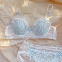 ราคา ขายร้อน F X ชุดชั้นในสตรีลูกไม้สไตล์ญี่ปุ่นเซ็กซี่ไร้โครงเหล็กชุดชั้นในปักลาย Bra (29163751321)