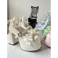 ราคา ราคาพิเศษ รองเท้าส้นสูงสุดๆรองเท้าโลลิต้าโลลิต้าหัวกลมน่ารักสาวญี่ปุ่นรองเท้าส้นสูงหวานแมรี่รองเท้าผู้หญิงแพลตฟอร์มกันน้ำหรูหรา (28719146273)