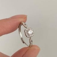 ราคา ราคาพิเศษ แหวนเงา F X 925แหวนเพชรเหลี่ยมโซ่เพทายเงินแท้หญิงเฉพาะกลุ่มแหวนนิ้วชี้อ่อนโยนและละเอียดอ่อนแบบเรียบง่าย2024 (27222119291)