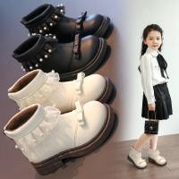 ราคา ราคาพิเศษ F X รองเท้าเด็กรองเท้าบูทสั้นเจ้าหญิง2024ฤดูใบไม้ร่วงและฤดูหนาวใหม่รองเท้าบูทเดี่ยวรองเท้าบูทหนังมาร์ตินพื้นนิ่มสำหรับเด็กบวกกำมะหยี่กันหนาว (26969748218)