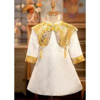 ราคา ชุดเดรสเด็กผู้หญิงวันเกิดจีนชุดกี่เพ้าชุดถังชุดน้ําแห่งชาติ ย028 (26767359244)